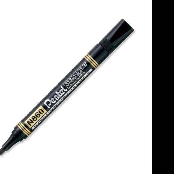 MARCADOR PERM. GRUESO PLAST. N860-A PENTEL NGO. E12 C576